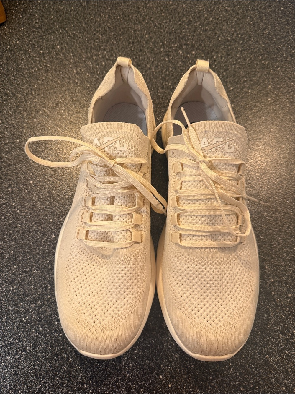 Men’s APL Techloom Breeze Knit Sneakers - Off-White size 13